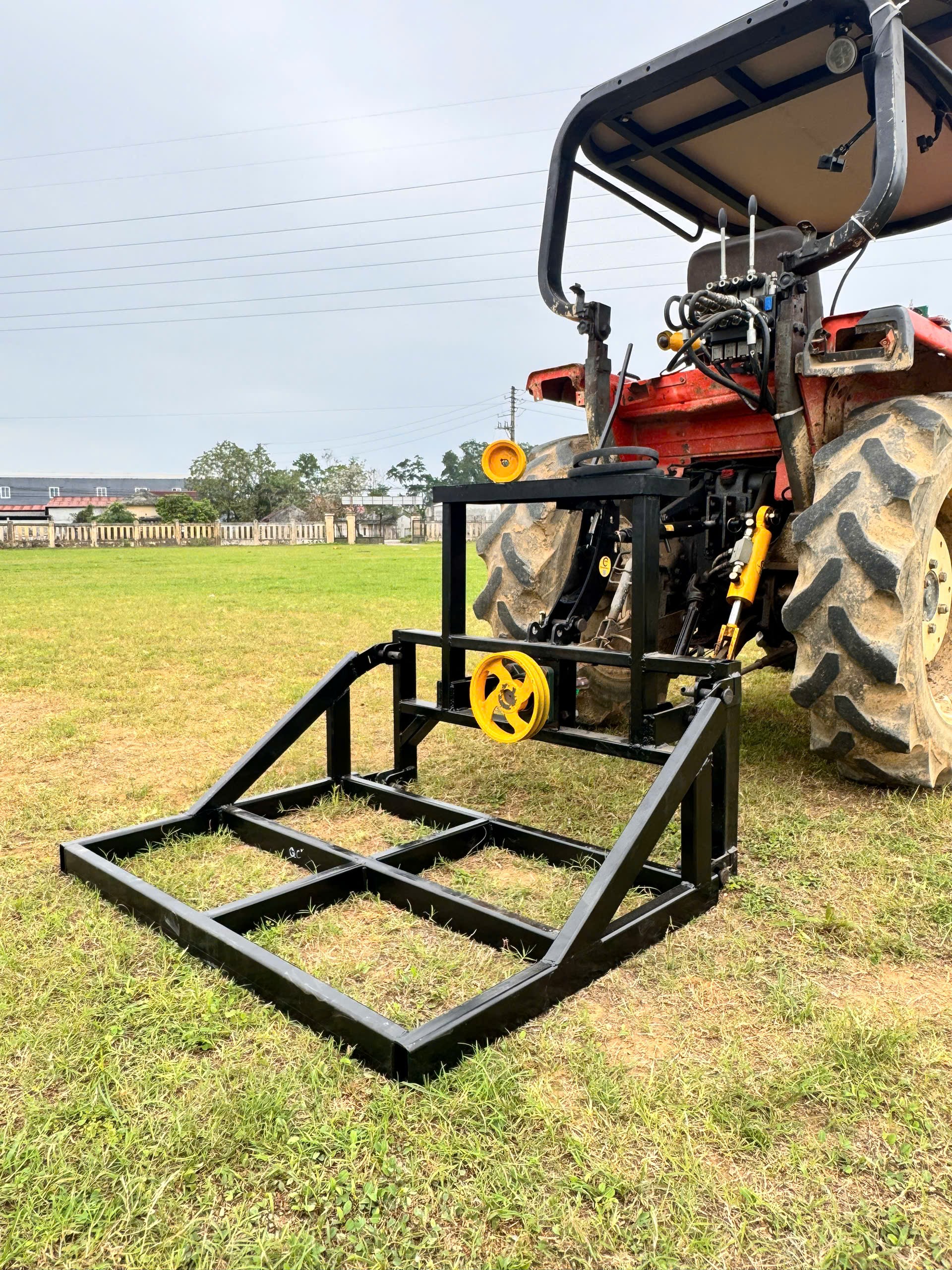 Sàn móc lật trục buly đa năng KTM